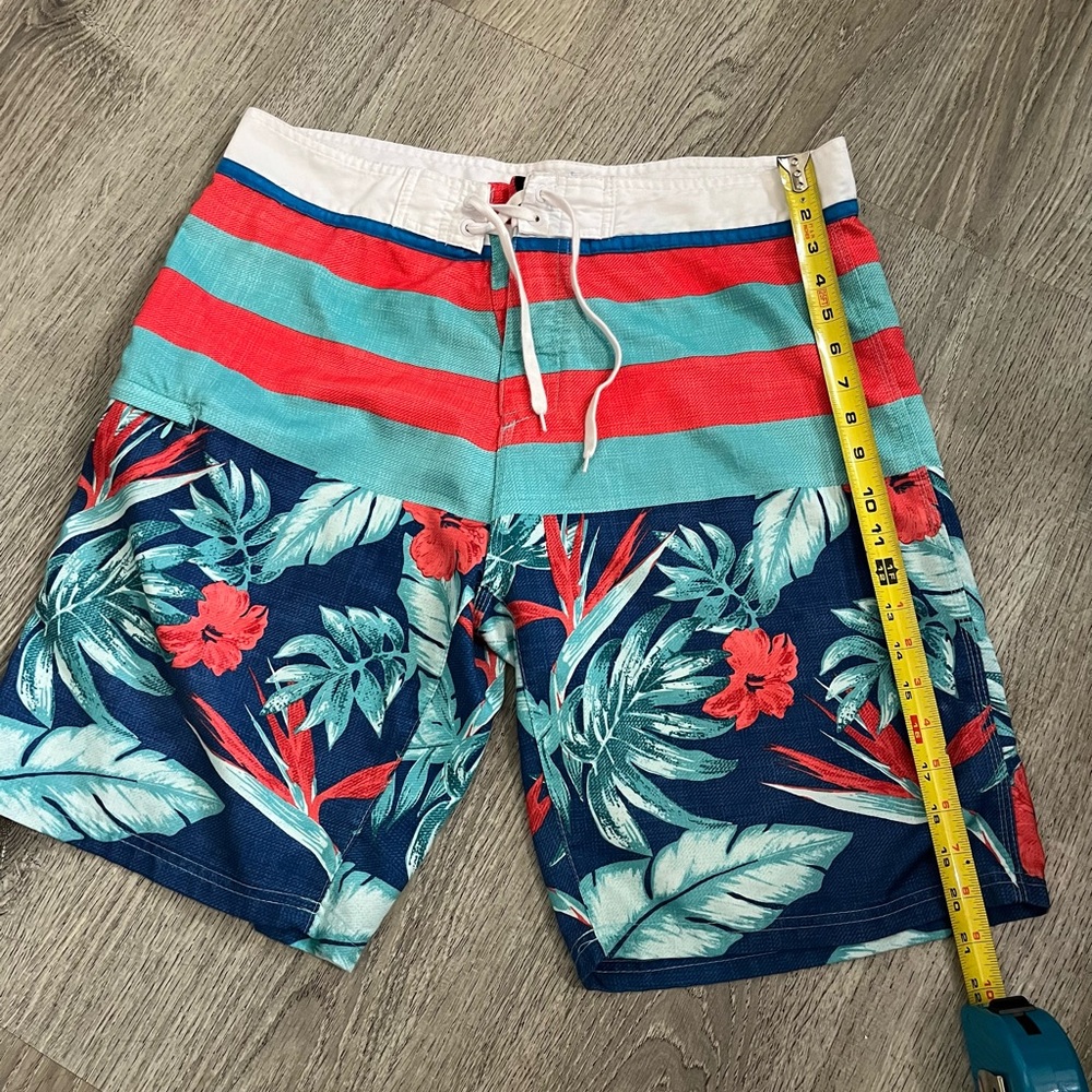 Tropical Floral Men's Swim Shorts
